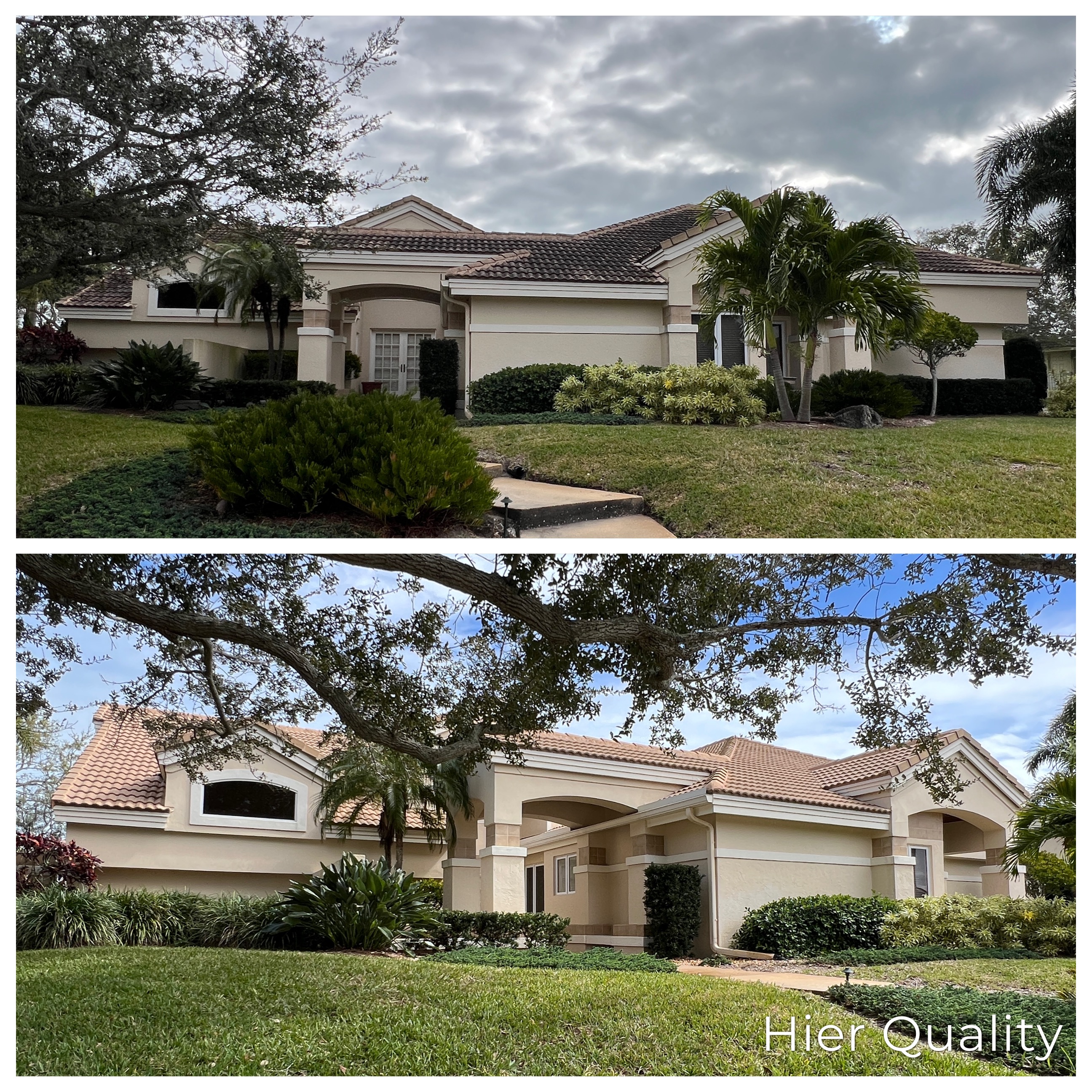 Top Quality Soft Wash Roof Cleaning Project Performed In Melbourne, FL